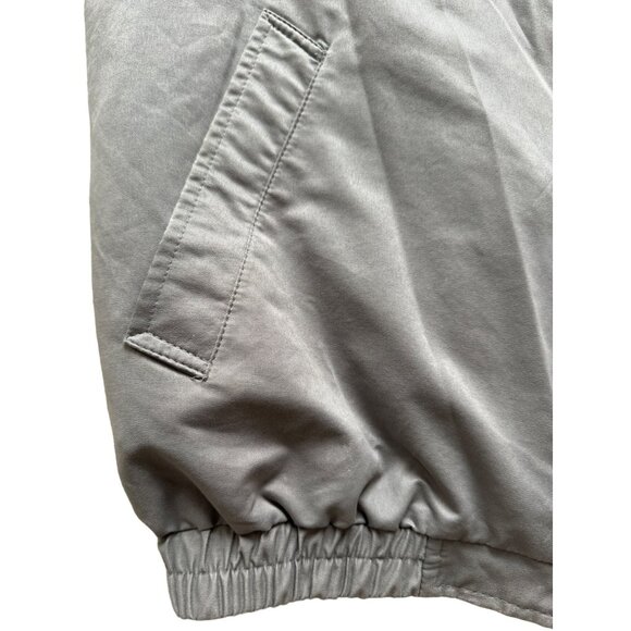 London Fog Mens Gray Jacket Size Large With Zipper & Button Closure - Picture 8 of 15